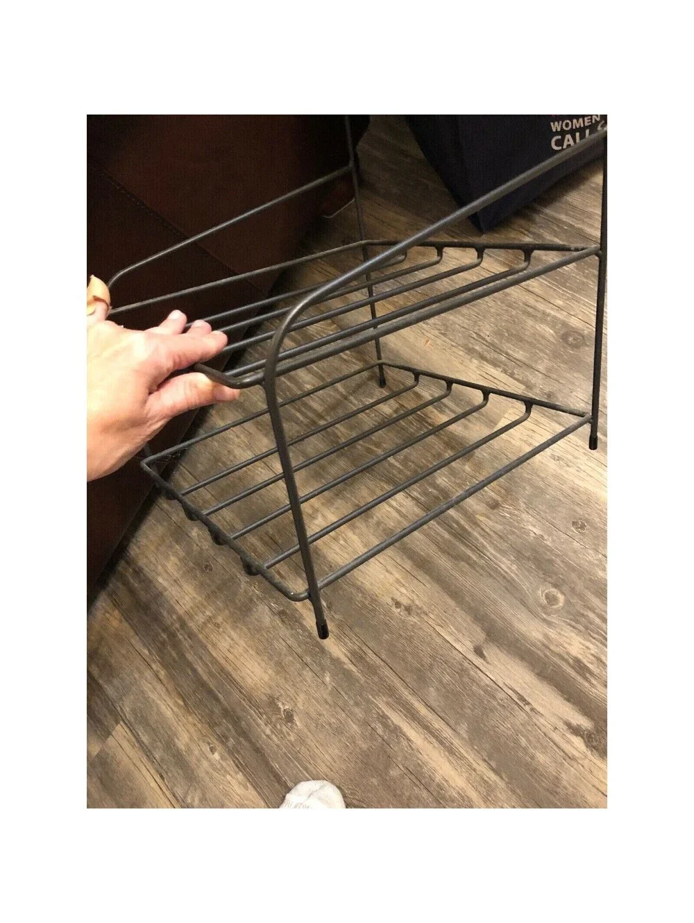 4 Rubber Feet for Longaberger Wrought Iron baker Paper Sm Corner Stand racks NEW
